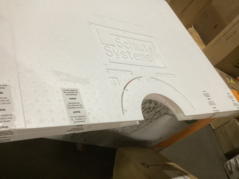 schluter kerdi-board-sn shower niche - waterproof and ready-to-tile, easy installation - 12" x 12" - kb12sn305305af