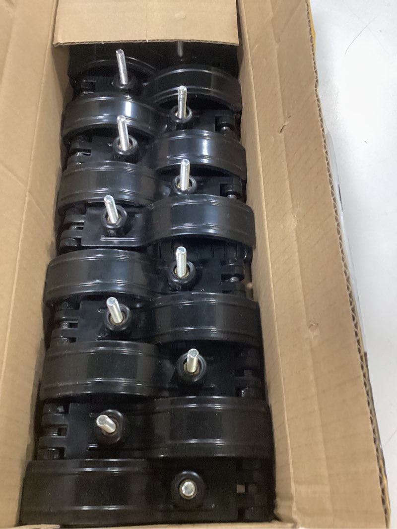 Condition photo showing Good Condition for 12PCS 2025 Upgraded Adjustable Pool Cover Clips for Above Ground Pools,5.1inch Large Plastic Pool Cover Clamps,Antislip Wind Guard Swimming Pool Cover Fasteners,1.57-3.15 inches Jaw Opening