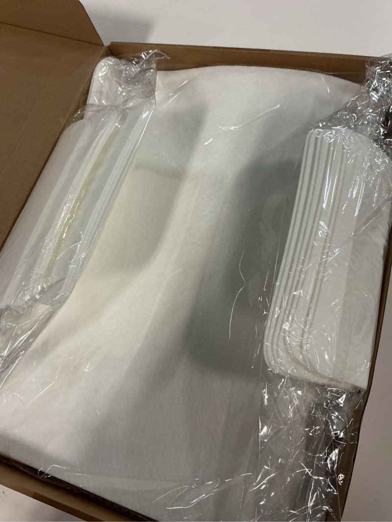 Condition photo showing Good Condition for LemonRoad Set of 16 Bakeware Scratch Protectors Pot Pan Dish Divider Protector Pad for Stacking 3 Size Padded Pot Pan Cookware Protector Extra Thick Felt Prevent Chip Crack When Stacking (White)