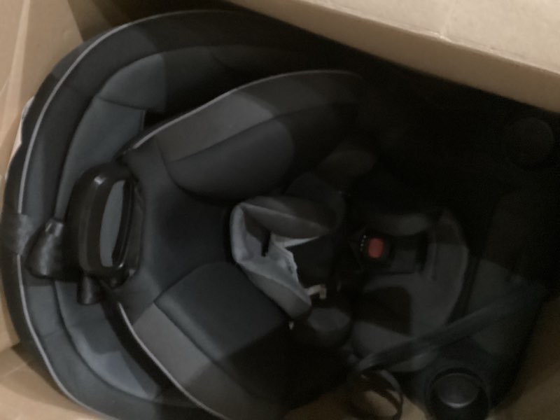 Condition photo showing Good Condition for Safety 1st Grow and Go All-in-One Slim Convertible Car Seat, Rear Facing, 5-40 lbs, Forward Facing (30–65 lbs), High Back Booster Seat 40-100 pounds, Black Phantom Black Phantom Original