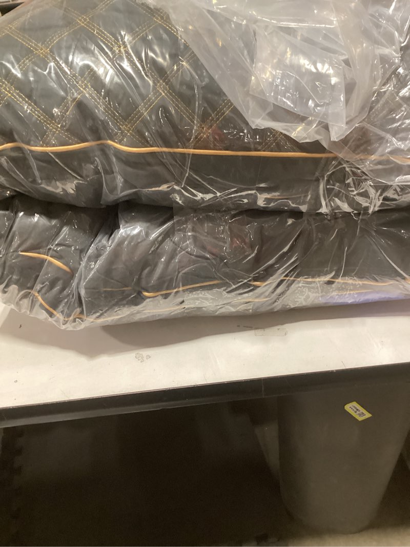 Condition photo showing New/Like New for YZ HOME Long Body Pillow for Adults - Firm Body Pillow Insert with Shredded Blue Memory Foam, Adjustable Height, Soft Support for Side Sleeping, Pregnant Women, Washable (20x54 Inch, Grey)