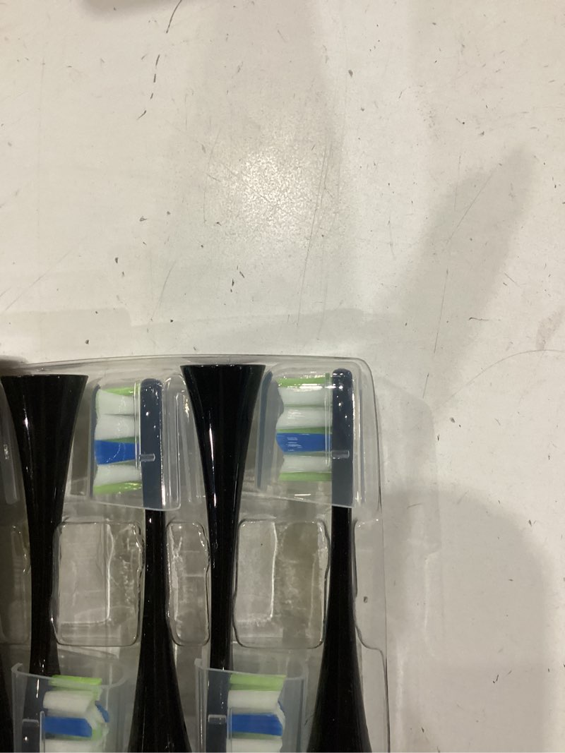 Condition photo showing Good Condition for replacement toothbrush heads for philips sonicare replacement heads, electric replacement brush head compatible with phillips sonicare electric toothbrushes, 8 pack black 8p black