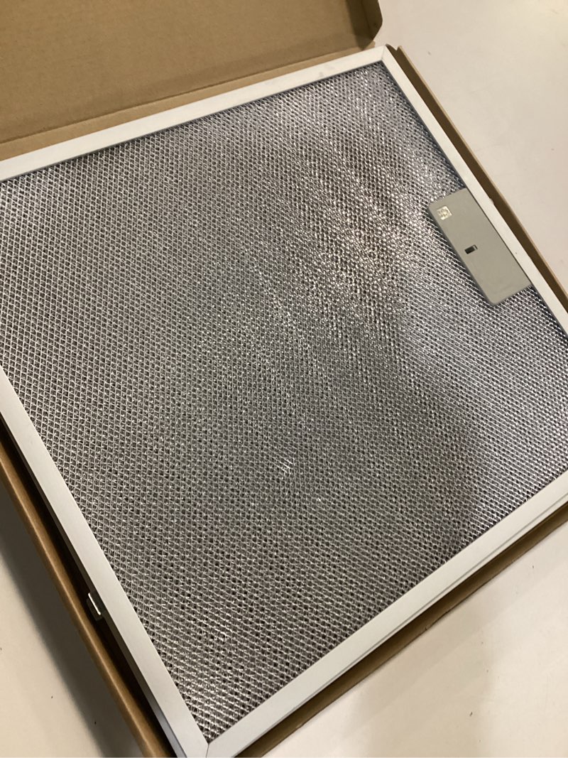 Condition photo showing Good Condition for 2-Pack Range Hood Filter Replacement fit for Vissani 30-inch Pyramid or WA0575 Wall Mount Range Hood, 5-Layer Aluminum Vent Filter?14.37x13.46x0.35inch?