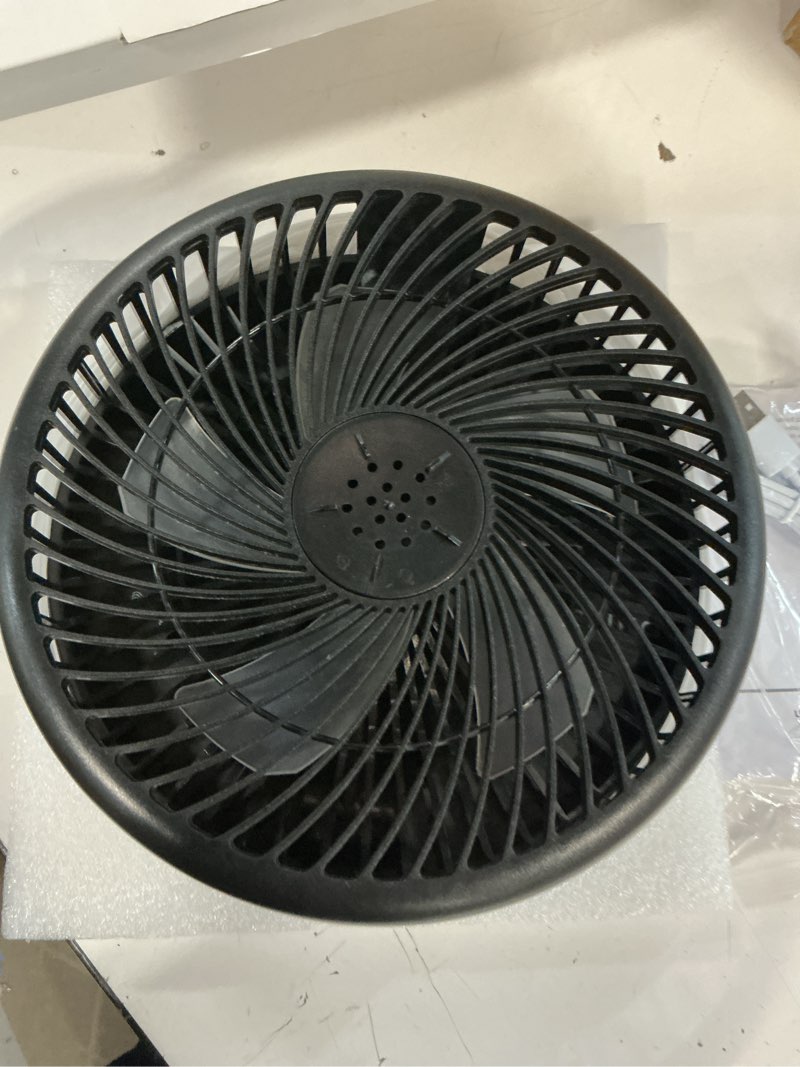Condition photo showing Good Condition for primevolve portable oscillating standing fan,rechargeable battery operated usb floor table desk fan with remote, bedroom camping travel fans black 7.7" black 7.7 inch