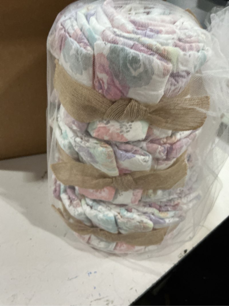 Condition photo showing New/Like New for the honest company diaper cake diapers baby personal care plant-based wipes, rose blossom, regular size, 1 8-14 lbs, 35 count 35 count (pack of 1) rose blossom