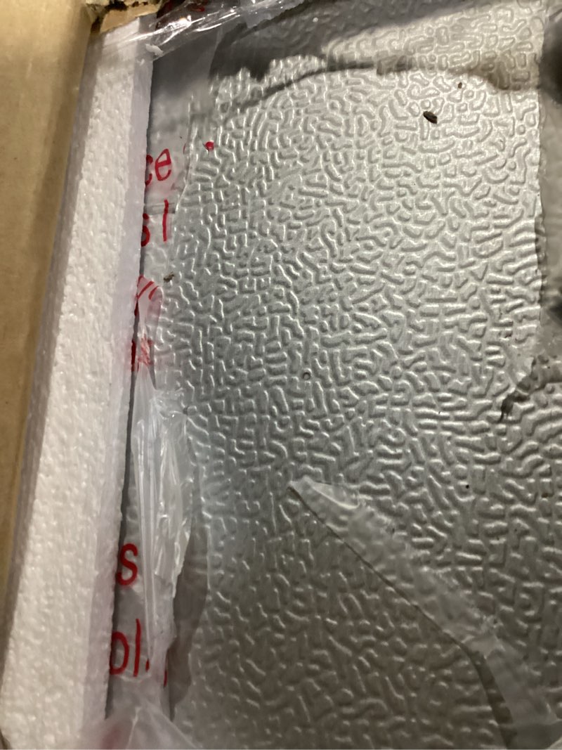 Condition photo showing As Is for premiumlevella glass door display refrigerator 7.1 cu ft commercial beverage cooler merchandiser black 7.1 cu. ft.