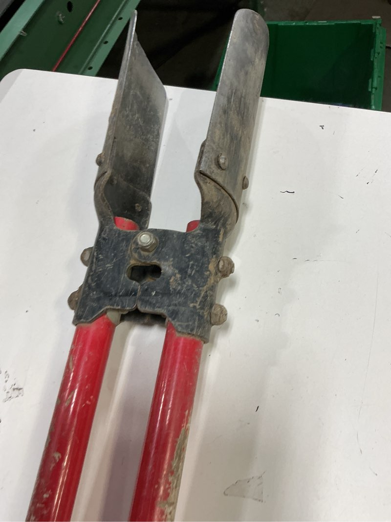 Condition photo showing As Is for craftsman 48-in steel post hole digger