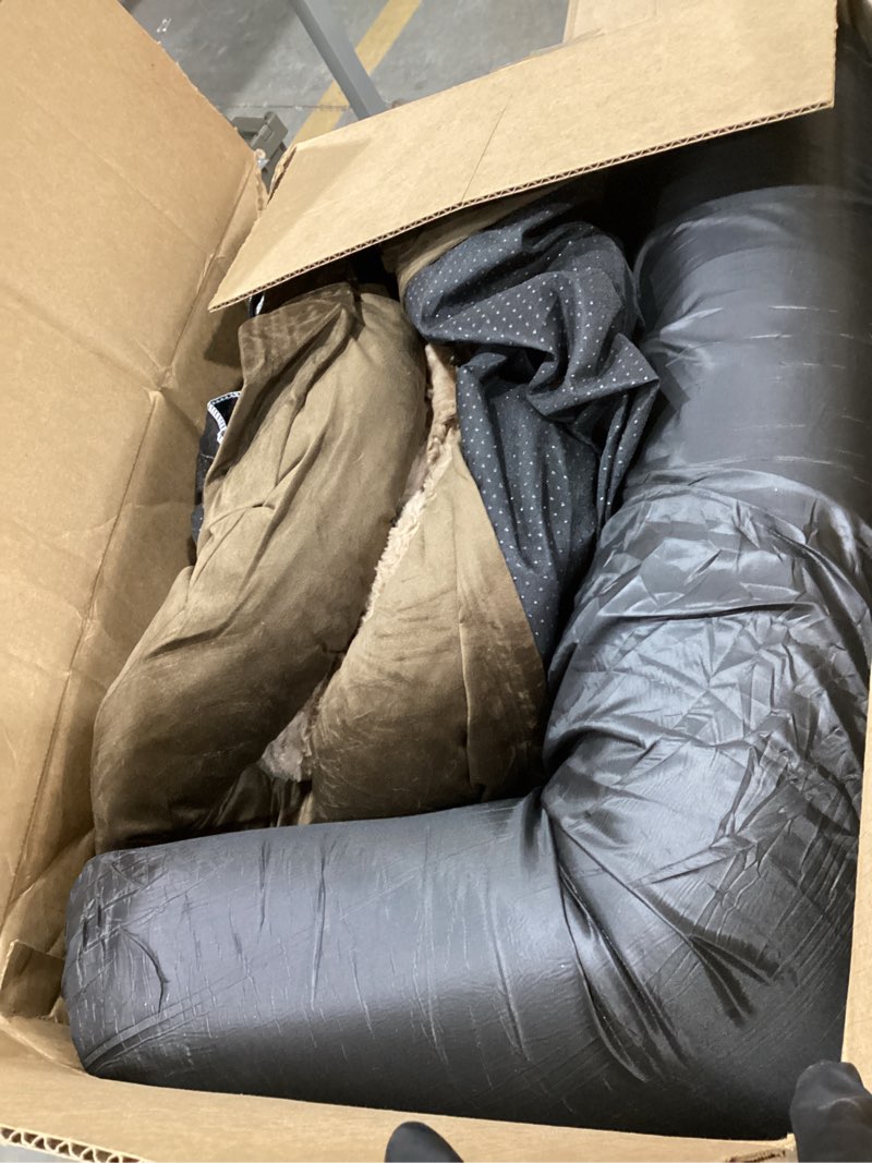 Condition photo showing As Is for BFPETHOME Dog Beds for Large Dogs, Orthopedic Dog Bed for Medium Large Dogs,Big Waterproof Couch Pet Bed with Removable Washable Cover 54"L x 36"W x 7"Th Brown