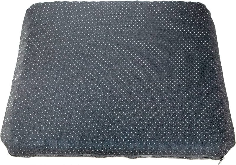 5 STAR SUPER DEALS Honeycomb Cooling Gel Support Seat Cushion with Non-Slip Breathable Cover - Ergonomic & Orthopedic Designed - Absorbs Pressure Points - Sqaure Size
