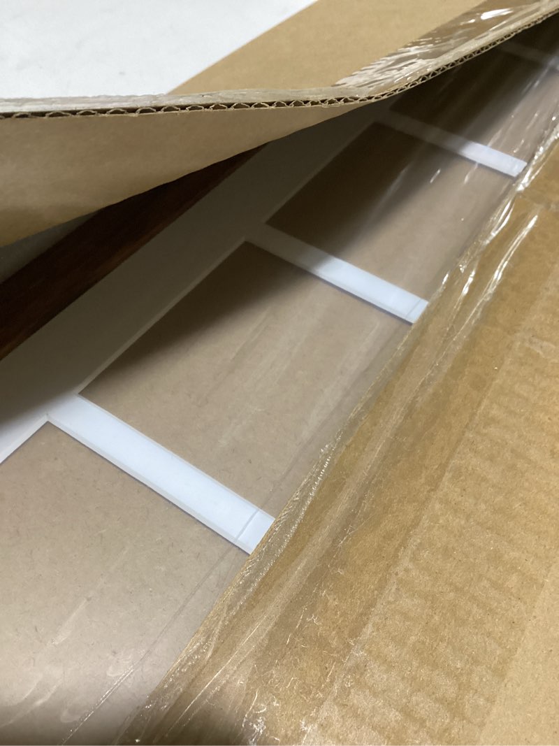 Condition photo showing Good Condition for KSROECUD 8x26 Collage frame with 6 Openings 4X6 Pictures, Multiple Picture Frame with Mat, Wall or Tabletop Decor, Carbonized Brown Wood Grain,2 Pack