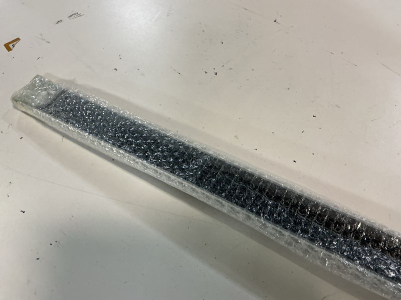 Condition photo showing Good Condition for blackout pvc light blocking strips for window shades and blinds - blocks light along the sides of blackout blinds,side tracks for blackout shades, light blocking strips for bedroom (grey, 58",2pcs) light grey-2pcs
