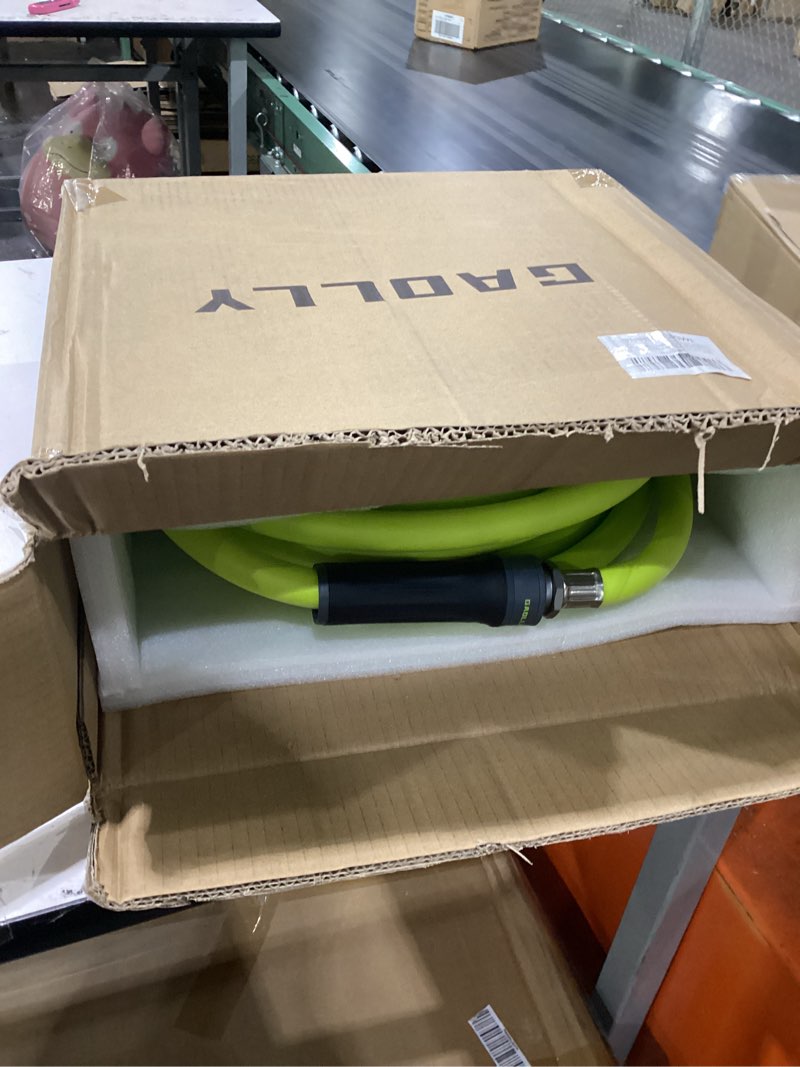 Condition photo showing Good Condition for garden hose 5/8 in. x 50 ft.,lightweight all-weather water hose, durable and flexible greenx50 ft