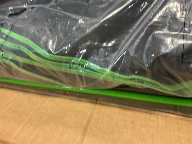 Condition photo showing Good Condition for vivosun s425 2x4 grow tent, 48"x24"x60" high reflective mylar greenhouse with observation window and floor tray for hydroponics indoor plant for vs2000 48"x24"x60" black