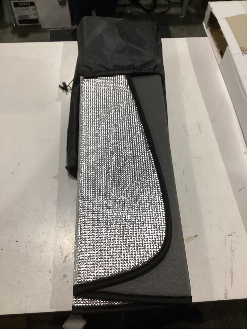Condition photo showing Good Condition for autotech park foldable sunshade compatible with 2013-2022 buick encore, custom-fit windshield sun shade