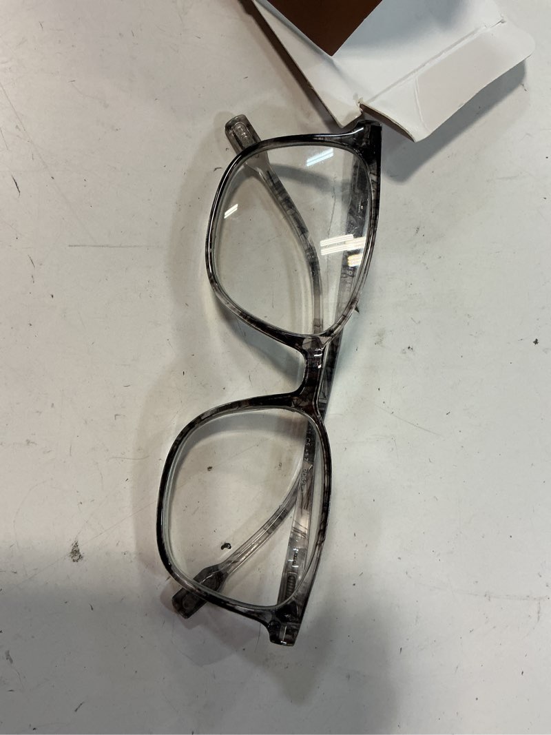 Condition photo showing Good Condition for amomoma trendy tr90 oversized blue light reading glasses women,stylish square cat eye glasses am6031 c1.black+c6.tortoise 2.0 x