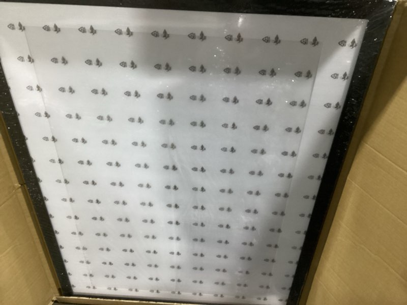 Condition photo showing New/Like New for 30x40 Picture Frame with 24x36 Mat, Display Photo 24x36 inch with Mat or 30 x 40 inch Without Mat, Wall Hanging Large 30 by 40 Poster Frame with Plexiglass, Black Black 30x40 inch