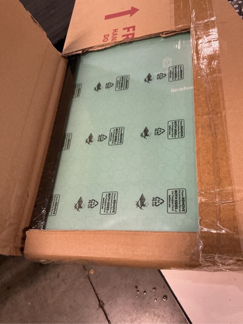 Condition photo showing Good Condition for lavie home 16x24 picture frame for wall display, 16x24 black picture frame with hd plexiglas, 16 x 24 poster frame 1 pack, display frame for vertical or horizontal, classic collection