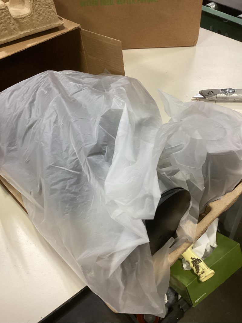 Condition photo showing As Is for Aromaster Burr Coffee Grinder with 25 Grind Setting, Adjustable 2-12 Cups Timer, Professional Conical Coffee Bean Grinders for Home Use, 3-Ears Portafilter Holder, Anti-static, Cleaning Brush, Black