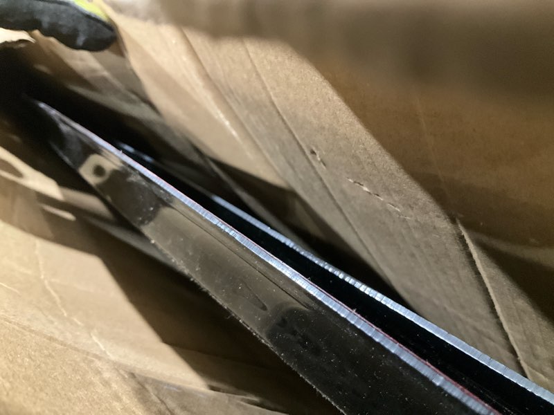 Condition photo showing As Is for 4 Pieces Smoke Tinted Tape-On Side Window Deflectors Rain Guards Designed for 2018-2023 EcoSport