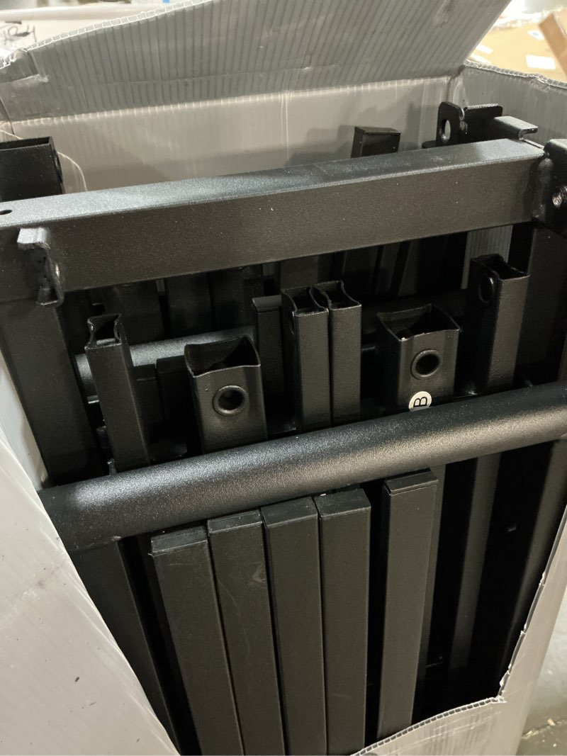 Condition photo showing As Is for King Box Spring Bed Base 9 Inch, 3000lbs Heavy Duty Box Spring King Size Metal Mattress Foundation, Tool-Free Easy Assembly, Noise Free 9 Inch High King