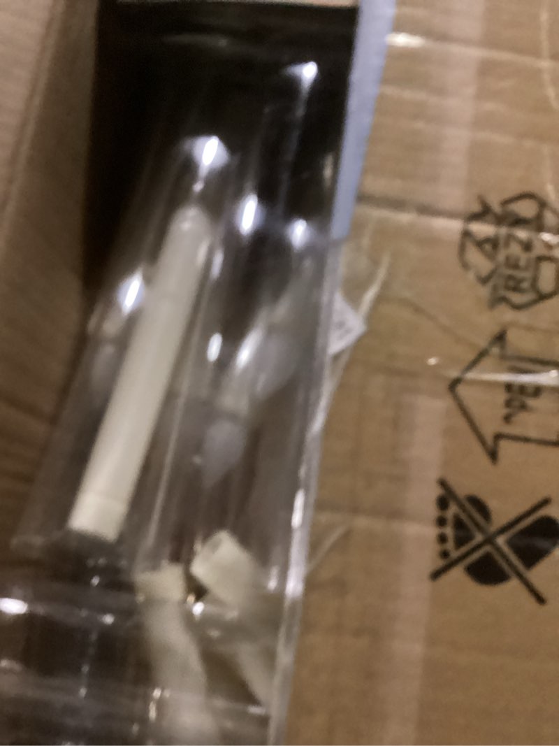 Condition photo showing New/Like New for Tandefio 4 Set 5 Arm Gold Candelabra Centerpieces for Table, 35'' Tall Wedding Metal Candlestick Floor Holder Acrylic Clear Lampshades with 20 LED Candles for Wedding Party Event Table Fireplace Decor