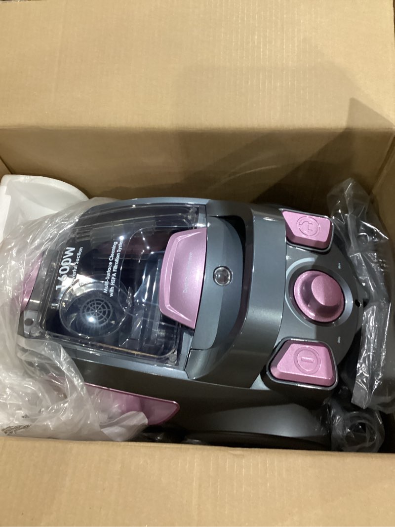 Condition photo showing Good Condition for PKUYIE Canister Vacuum Cleaner, 40Kpa 1600W Cyclon Power Bagless Canister Vacuum Cleaners for Home, 