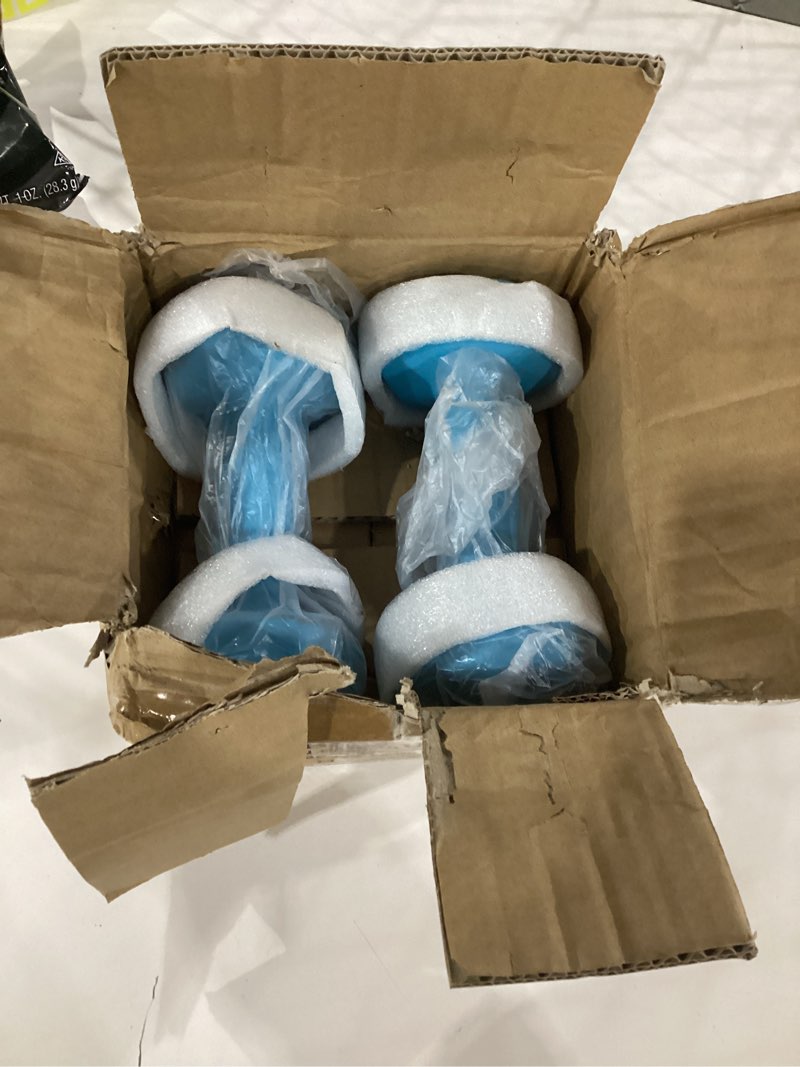 Vinyl dumbbell 6 lbs 1 pair 