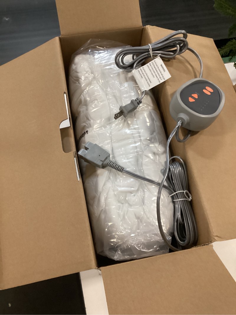 Condition photo showing New/Like New for Beautyrest 3M Scotchgard Heated Mattress Pad - Electric Bed Warmer with 5 Heat Settings, 10 Hr Auto Shut Off Timer, All Around Elastic Deep Pocket, UL Certified, Machine Washable, White Full