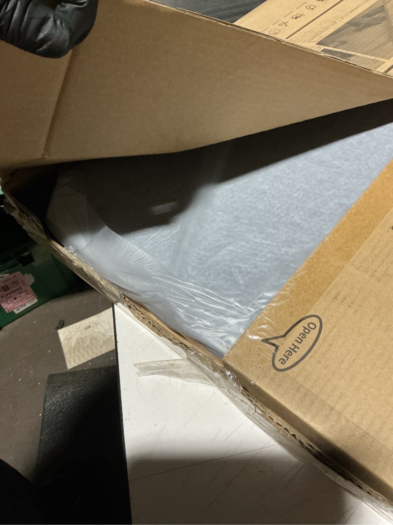 Condition photo showing Good Condition for Art3d 12-Pack Smooth Drop Ceiling Tile 2ft x 2ft - Fire-Rated, Waterproof, Reusable - Premium PVC, No Sag and Breakage - Cover 48 Sq. Ft, Black 24*24 Black-1 12