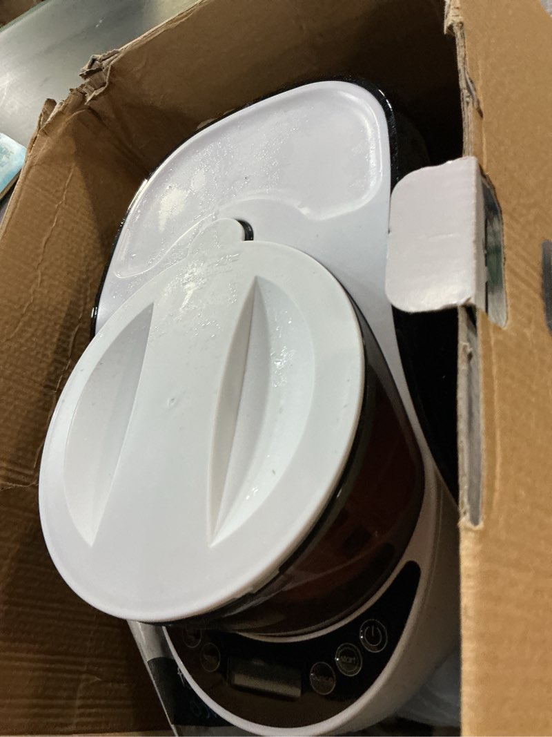 Condition photo showing As Is for Baby Brezza New and Improved Formula Pro Advanced Formula Dispenser Machine - Automatically Mix a Warm Formula Bottle Instantly - Easily Make Bottle with Automatic Powder Blending, White