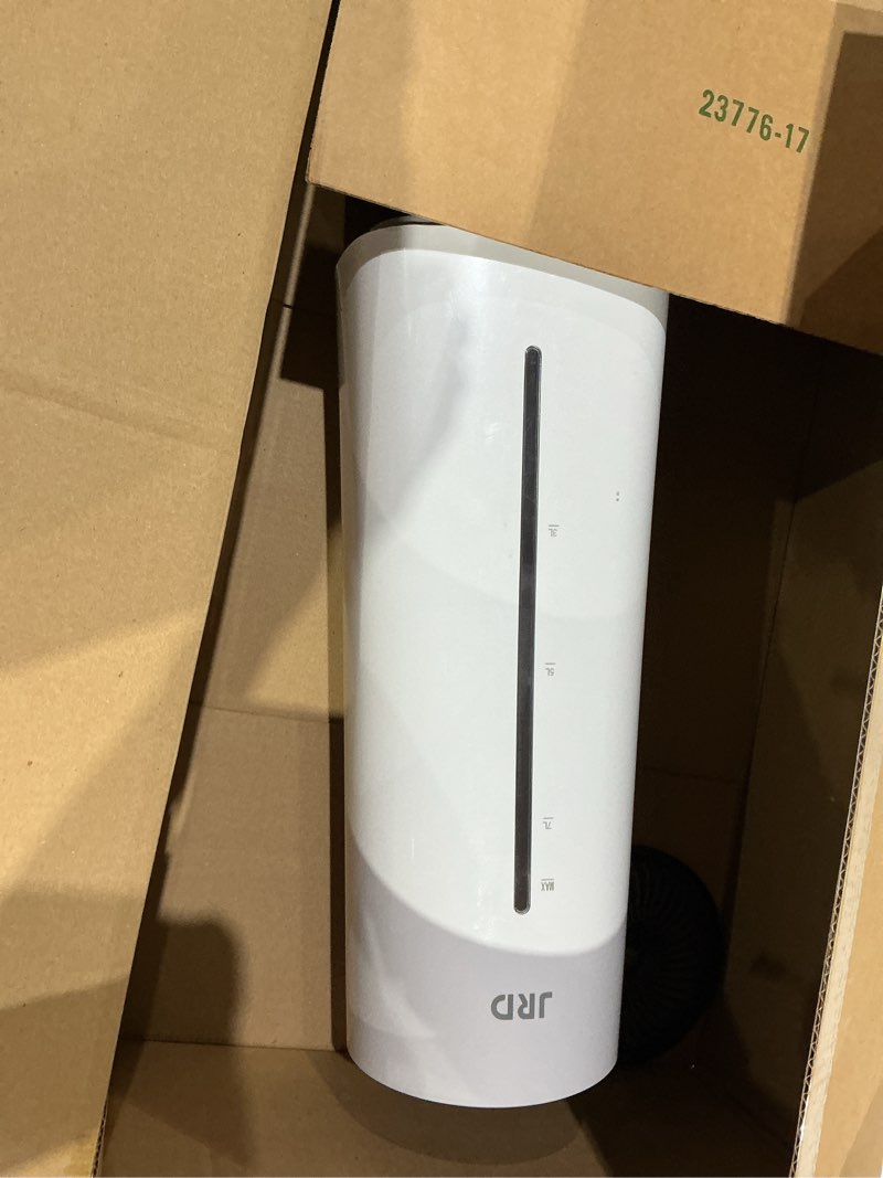 Condition photo showing As Is for jrd humidifier large room 8l/ 2.1gal, ultrasonic cool mist for bedroom, quiet humidifier with remote control, 10 mist modes, 24h timer, night light, ai mode, 40h run for home office baby pets