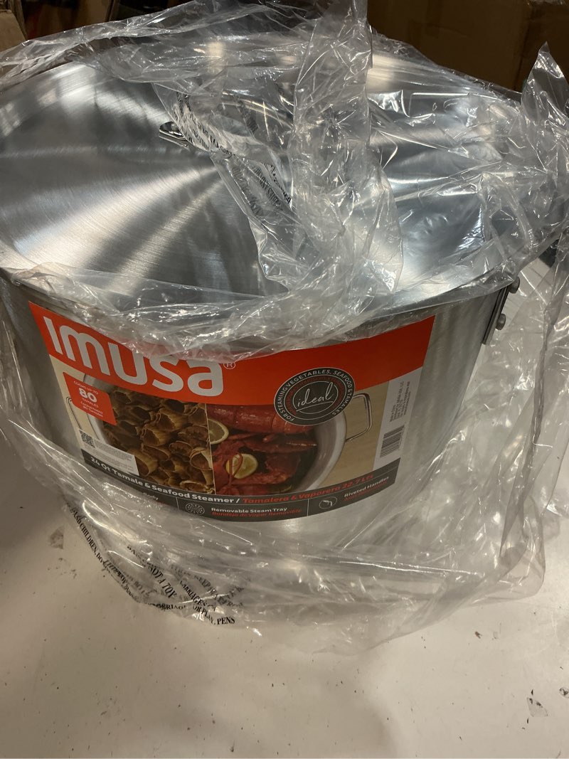 Condition photo showing Good Condition for IMUSA 24qt Aluminum Steamer 24 Quarts