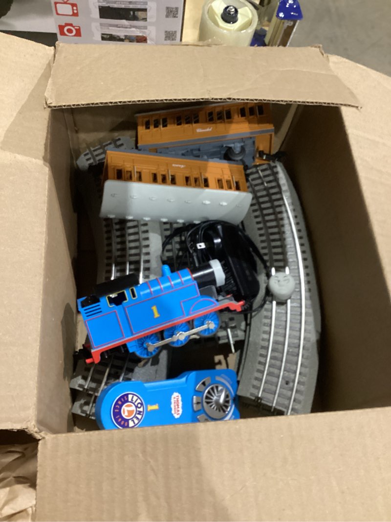 Condition photo showing As Is for Lionel Thomas & Friends Electric O Gauge Bluetooth Train Set with Remote