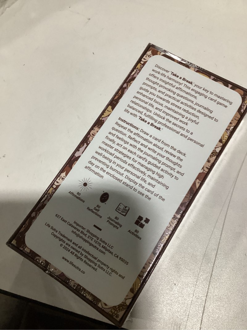 Life Sutra Work-Life Balance Affirmation Cards for Men & Women – 80 Mindfulness, Stress Relief & Sel