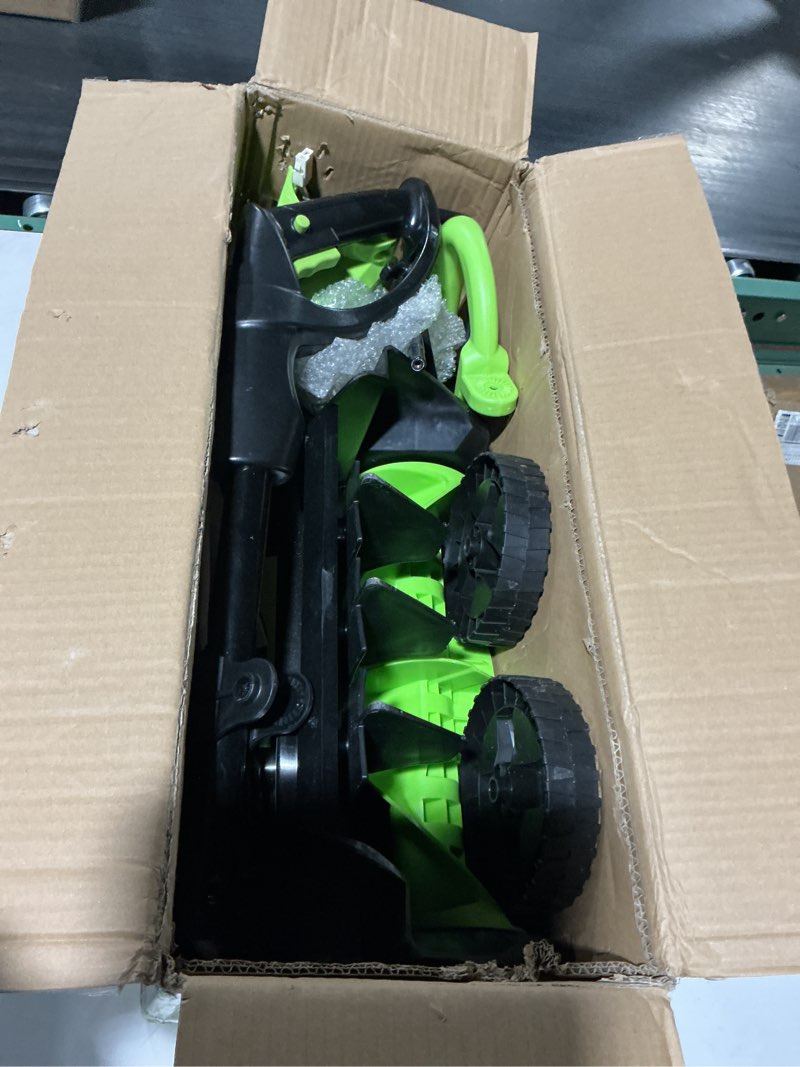 Condition photo showing As Is for Earthwise SN70016 Electric Corded 12Amp Snow Shovel, 16" Width, 430lbs/Minute 16-Inch, 12-Amp Corded