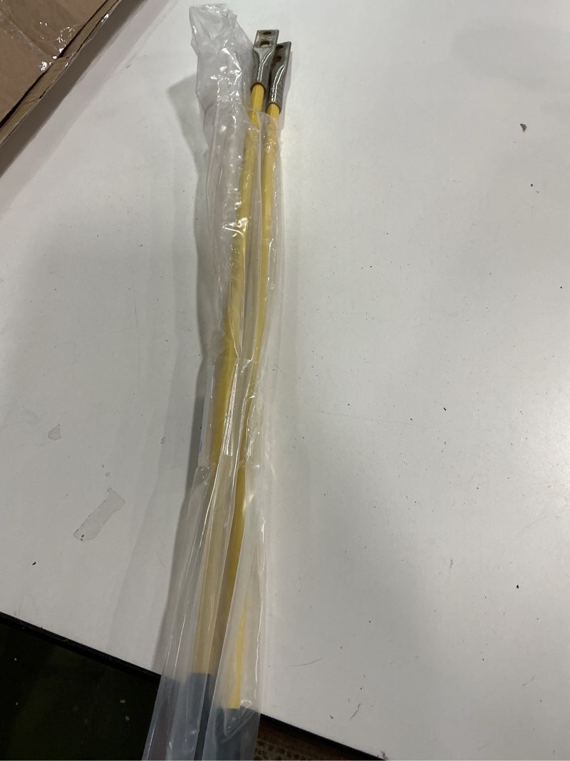 Condition photo showing As Is for 36" Length - Reflective, Universal, Unbreakable Orange Snow Plow Guide Markers- Steel Wire Inside (2) 1