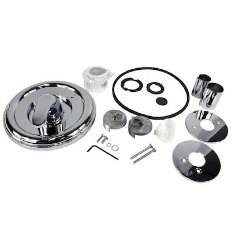 danco chrome 1-handle sold separately bathtub and shower faucet ( valve not included )