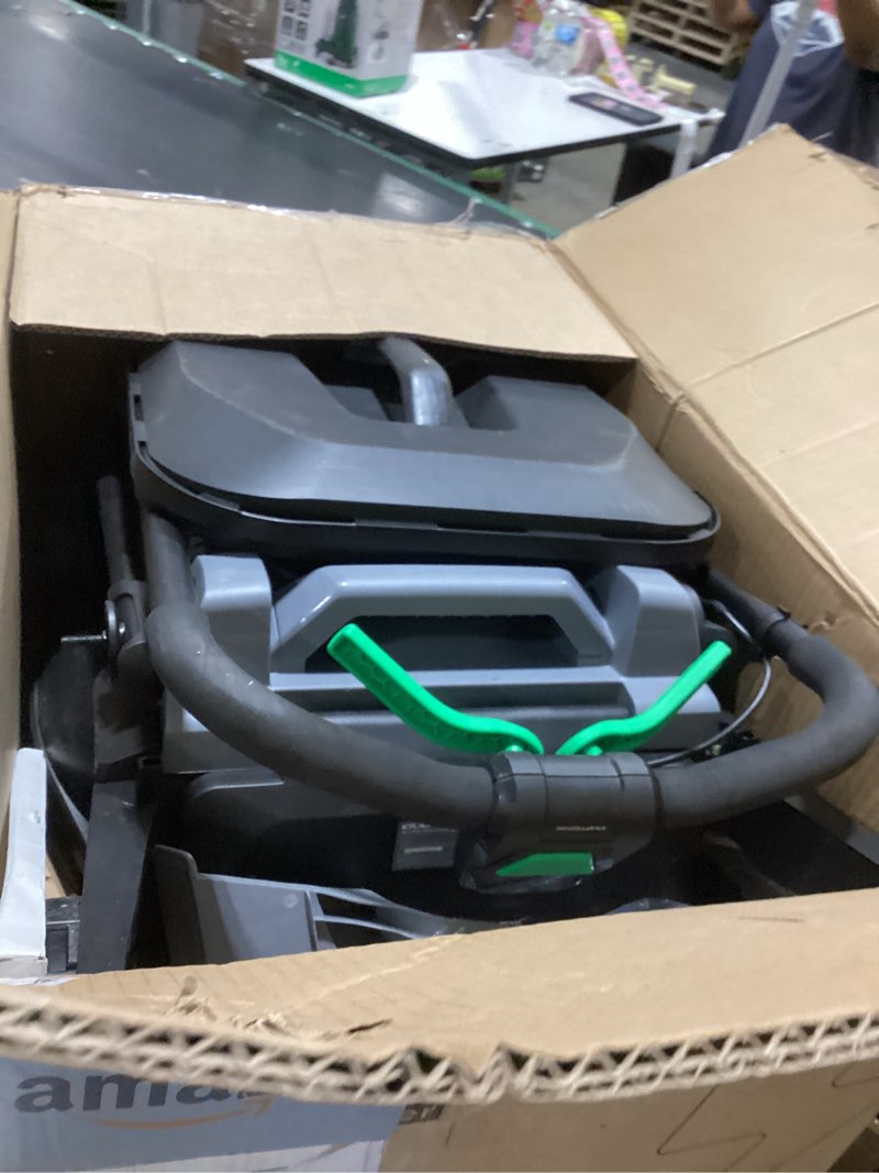 Condition photo showing Good Condition for 18" electric lawn mower, 40v self-propelled cordless lawn mower with 2x5.0ah batteries, brushless motor, 2-in-1 mulching & bagging, 6-position height adjustment, for small to medium yards