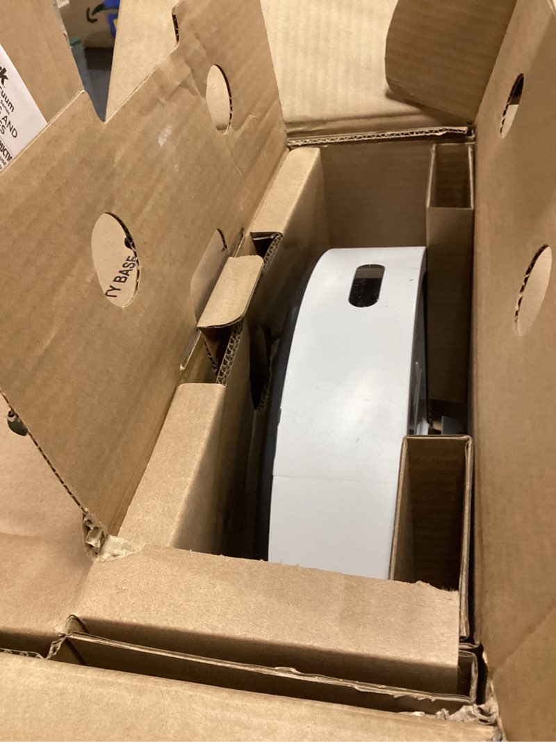 Condition photo showing As Is for shark av2511ae/av251wa ai ultra robot vacuum, with matrix clean, home mapping, 60-day capacity bagless self empty base, perfect for pet hair, wifi, compatible with alexa, black/silver (renewed)