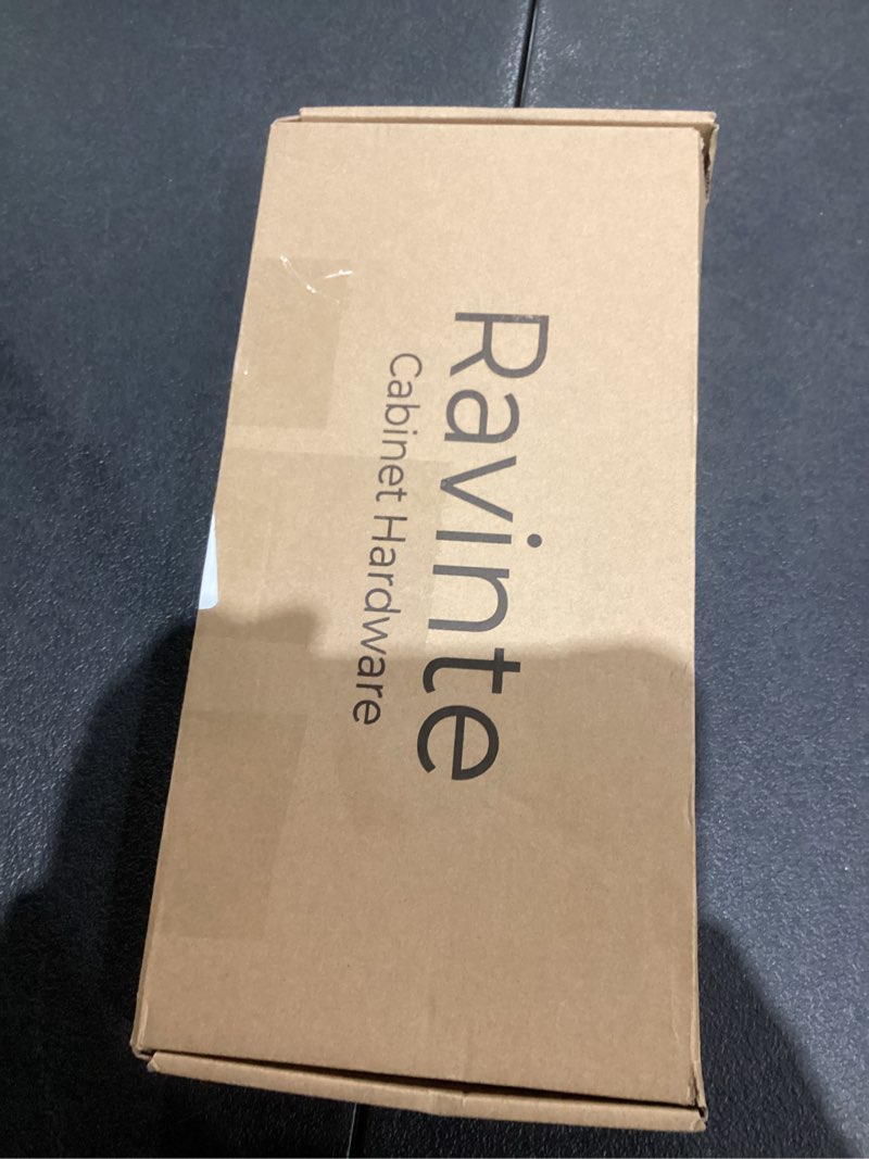 Condition photo showing New/Like New for Ravinte 10 Pack 12-3/5 Inch Kitchen Square Cabinet Handles Matte Black Pulls Black Drawer Pulls Kitchen Cabinet Hardware Handles 10 13 Inch (12-3/5 Inch Hole Center)