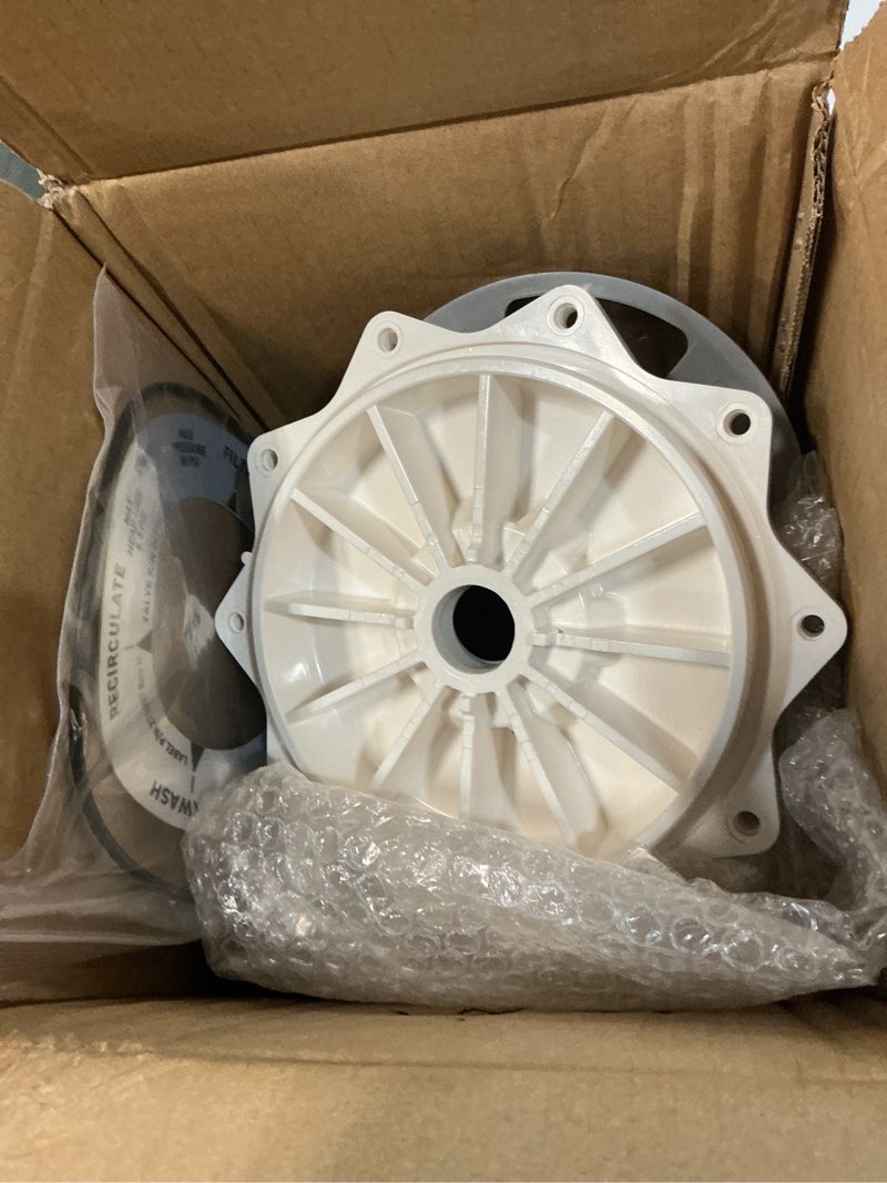Condition photo showing New/Like New for 270067 2-inch top valve assembly replacement for hiflow top and side mount pool spa multiport valve 261055 261152