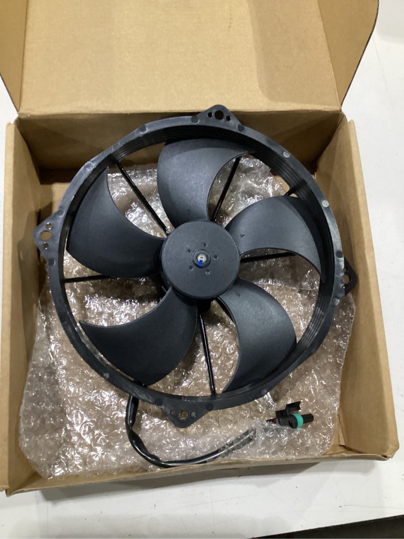 Condition photo showing New/Like New for 2413007 engine radiator cooling fan for polaris sportsman 850 xp 1000 high lifter 2016-2022 enhanced cooling,quiet operation,easy installation