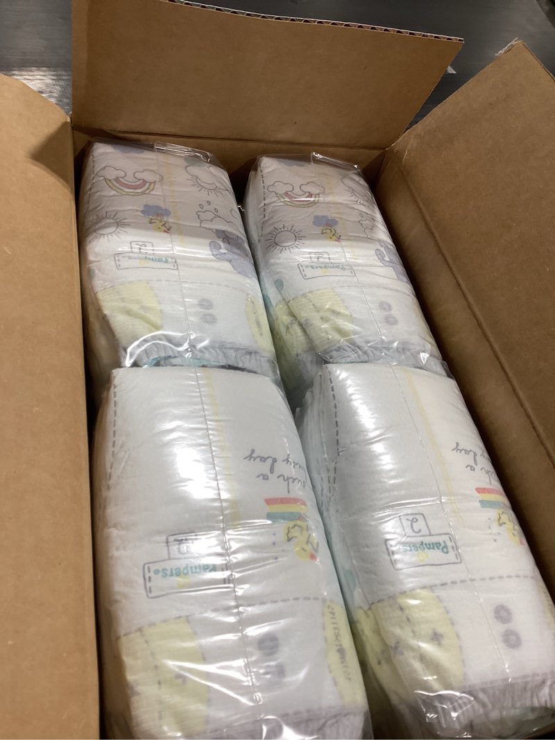 Condition photo showing New/Like New for Pampers Swaddlers Diapers, Size 2 (10-22 lbs), 84 Count, Absorbent, Keeps Baby Dry and Comfortable, Skin Safe Disposable Baby Diaper (Packaging May Vary) Size 2 84