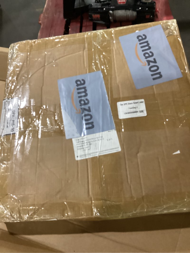 Condition photo showing As Is for incomplete  only pair of 15 lb*cap 2-inch olympic bumper plate weight set | 100-370 lbs | multiple colors | storage rack optional economy 370 lb - set
