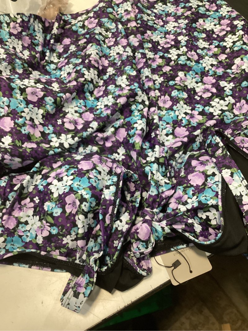 Condition photo showing Good Condition for a.jesdani women plus size tankinis swimsuits flowy swimwear with boyshorts two piece bathing suits for women purple 2xl