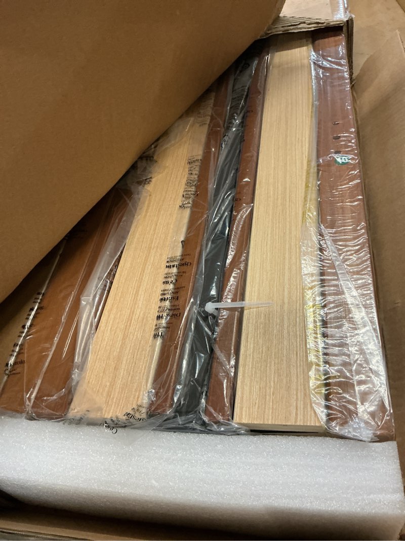Condition photo showing New/Like New for Zinus Leah Bamboo Platform Bed Frame with Headboard, No Box Spring Needed, Wood Slat Support, Easy Assembly, Full Full Leah