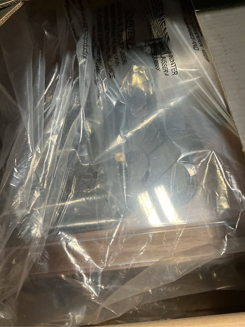 Condition photo showing Good Condition for ONE-Q All-in-one Vinyl Record Player with Bluetooth 5.4, HiFi Turntable Built-in Speakers, Phono Preamp, AT-3600L Cartridge, 33/45 RPM, Auto Off Walnut