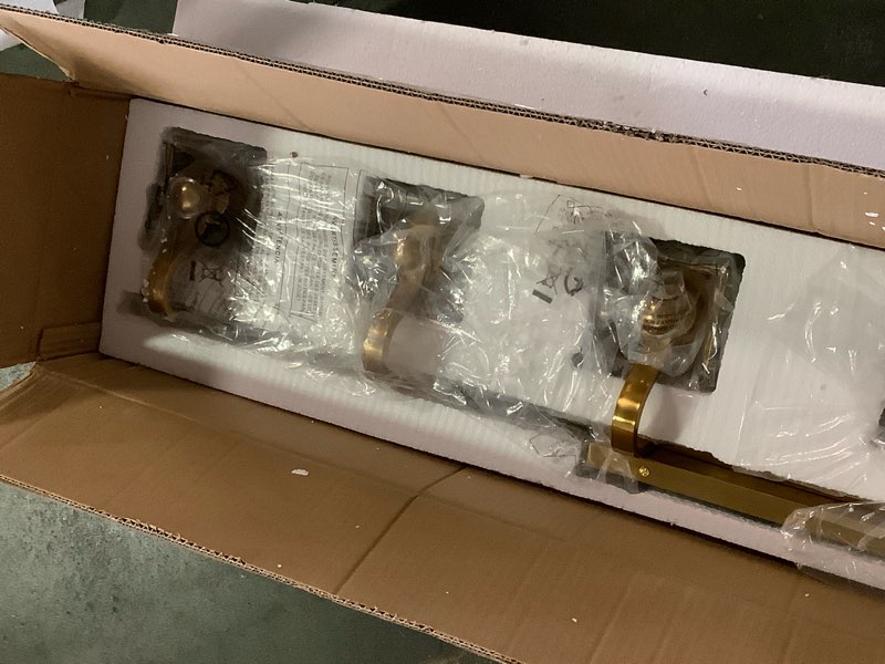 modern 6-light gold brushed brass finish crystal wall light for bathroom vanity