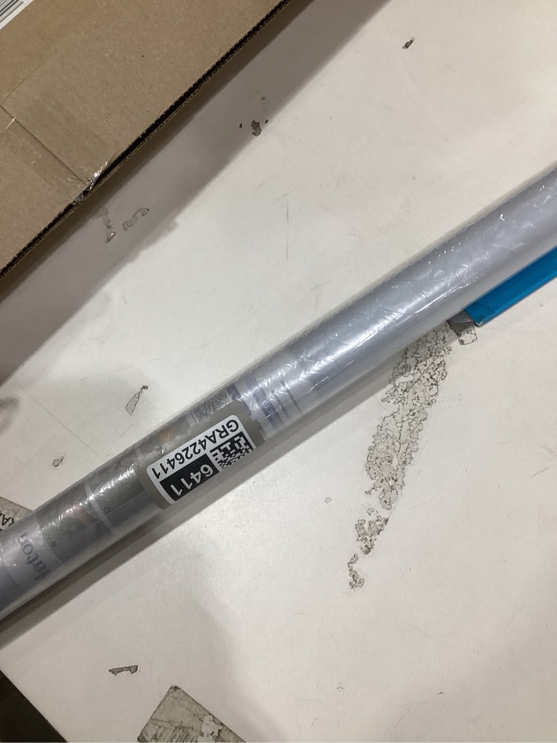 Condition photo showing New/Like New for Haton Window Privacy Film Rainbow Static Cling Stained Glass Film Window Covering Sticker Non-Adhesive Removable Reflective Window Vinyl, Anti-UV Sun Blocker Heat Control for Home, 35.4 x 157.5 inches 35.4”×157.4” Clear With Unique Irregular Pattern