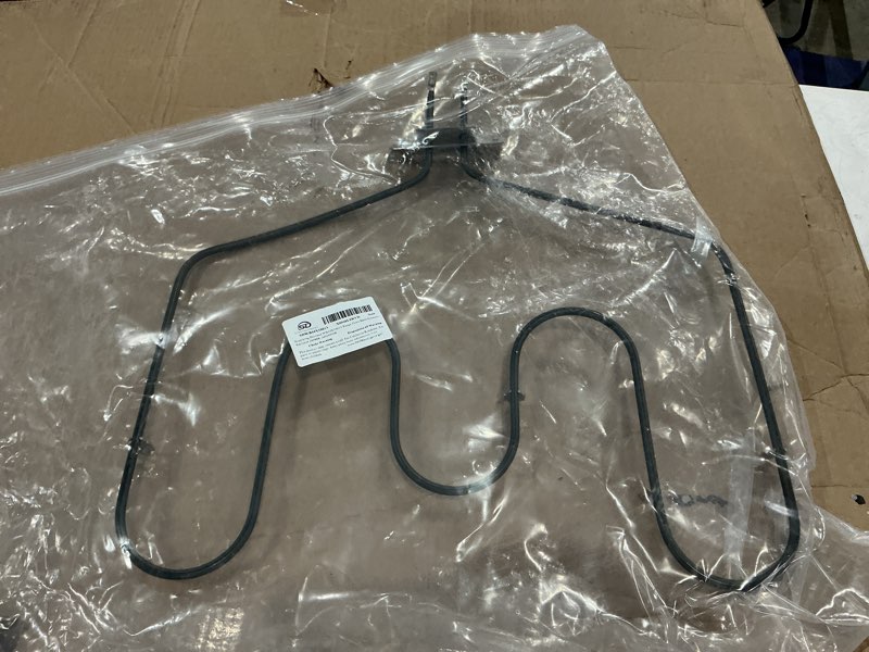 Condition photo showing As Is for supplying demand wb44x10013 range oven bake element - replaces 260868, ah249348